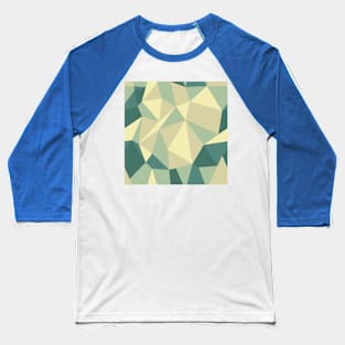 Geometric Polygon Pattern Baseball T-Shirt